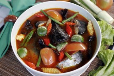 sup ikan patin asam pedas