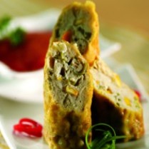 dadar sayur
